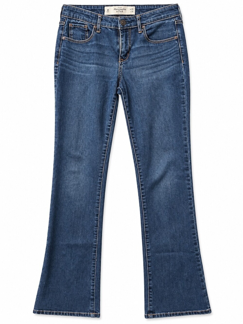 Abercrombie & Fitch Harper Super Skinny Jeans Womens 25 Short Blue Stretch Denim